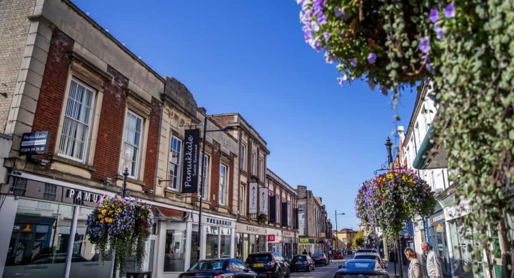 Northampton St Giles Street St Giles Street in Northampton